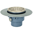 Sioux Chief 822 Finish Line Adjustable Cast Iron No-Hub Floor Drain