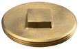 Sioux Chief 876-RS76 Bronze Square-Raised Head Cleanout Plug