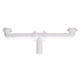 Sioux Chief 230-300616101 Center Outlet Slip Joint Tee, 1-1/2" x 16", White