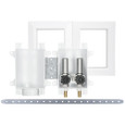 Sioux Chief 696-G2313PF Washing Machine Outlet Box with Mini Drain Box and Frame, No-Lead