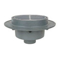 Sioux Chief 860-24IV Fat Max 4" No-Hub Cast Iron Floor Drain with R&G+VP