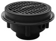 Sioux Chief 864-2A 2" ABS Little Max Floor Drain with Strainer Grate