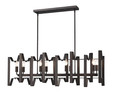 Z-Lite Marsala 8 Light Linear Chandelier