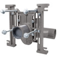 Sioux Chief 837-HS Horizontal Closet Carrier, Cast Iron No-Hub