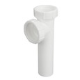 Sioux Chief 230-8706125 White PVC Slip-Joint End Outlet Tee, 1-1/2"