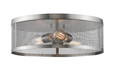 Z-Lite Meshsmith 3 Light Flush Mount