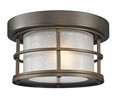 Z-Lite Exterior Additions 1-Light Outdoor Flush Mount