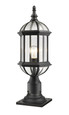 Z-Lite Annex 1-Light Outdoor Pier Mounted Fixture