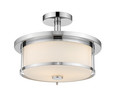 Z-Lite Savannah 2-Light Semi Flush Mount