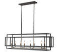 Z-Lite Titania 8 Light Linear Chandelier