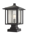 Z-Lite Aspen 1-Light Outdoor Pier Mounted Fixture