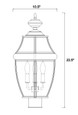 580PHB-BK Line Drawing