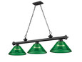 Z-Lite Cordon 3 Light Billiard