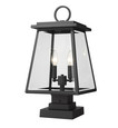 Z-Lite Broughton 2-Light Outdoor Pier Mounted Fixture