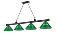 Z-Lite Cordon 4 Light Billiard