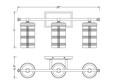 344-3V-PN Line Drawing