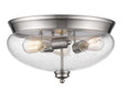 Z-Lite 722F3 Amon 3 Light Flush Mount