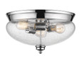 Z-Lite 722F3 Amon 3 Light Flush Mount