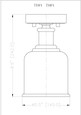 733F1-HBR Line Drawing