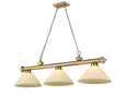 Z-Lite Cordon 3 Light Billiard