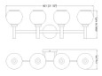 7502-4V-MB Line Drawing