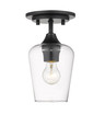 Z-Lite 473F1-MB Joliet Single Light Flush Mount