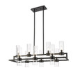 Z-Lite 4008-10MB Datus 10-Light Linear Chandelier