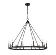 Z-Lite 482R-12MB Barclay 12-Light Chandelier