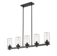 Z-Lite 588-5L-ABB Tahoe 5-Light Outdoor Linear Chandelier