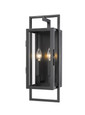 Z-Lite 598S-BK Lucian 2-Light Outdoor Wall Light Z-Lite 598S-BK Lucian 2-Light Outdoor Wall Light