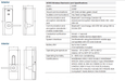 Schlage Electronics XE360T Wireless Electronic Lock specifications - users, audits, visual communications, encryption standards, system interface, battery life, and operating conditions