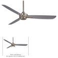 Minka Aire F727 - Rudolph - 52" - 3 Blade Indoor Ceiling Fan