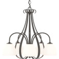 Hubbardton Forge HUB-101445 Sweeping Taper 5 Arm Chandelier