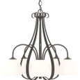 Hubbardton Forge HUB-101445 Sweeping Taper 5 Arm Chandelier