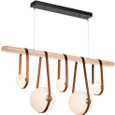 Hubbardton Forge 131046 Derby Linear 5-Light LED Pendant