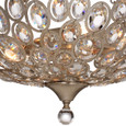 Crystorama 7584 Sterling 3 Light Semi Flush Mount