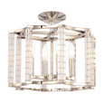 Crystorama 8854 Carson 4 Light Semi Flush Mount