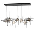 Hubbardton Forge HUB-131095 Tura 7-Light Seeded Glass Pendant