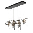 Hubbardton Forge HUB-131096 Tura 7-Light Frosted Glass Pendant