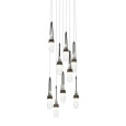 Hubbardton Forge HUB-131100 Link 9-Light Blown Glass Pendant