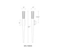 Modern Forms MDF-WS-10830 Scepter LED Wall Sconce