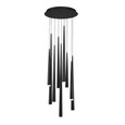 Modern Forms PD-41809R Cascade Etched Glass LED Round Chandelier