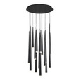 Modern Forms PD-41815R Cascade Etched Glass LED Round Chandelier