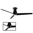 Modern Forms MDF-FH-W2003-52 Slim 3-Blade Flush Mount Ceiling Fan