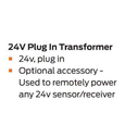 LCN 8310-824P 24V Plug-In Transformer for Touchless Access Control Systems