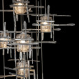 Hubbardton Forge 131107 Tura 9-Light Seeded Glass Pendant