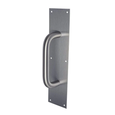 Trimco 1013 Round Heavy Duty Pull Plate with 5.5" CTC Pull
