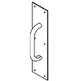 Trimco Trimco 1013 Round Heavy Duty Pull Plate with 5.5" CTC Pull TRI-1013