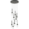 Hubbardton Forge HUB-131108 Link 9-Light Clear Glass Pendant