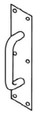 Trimco Trimco 1018 1" Diameter Heavy Duty Pull Plate with 8" or 10" CTC Pull TRI-1018